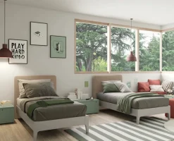 Cameretta in laminato opaco Momenti 03 Febal scontata a PREZZI OUTLET