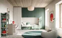 Cameretta in laminato opaco Cameretta ponte 41 Mistral scontata a PREZZI OUTLET