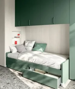 Cameretta in laminato opaco Cameretta ponte 41 Mistral scontata a PREZZI OUTLET