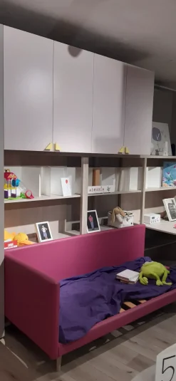 Cameretta in laminato opaco Dielle box 1 Dielle modus scontata a PREZZI OUTLET