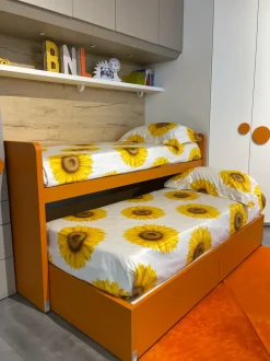 Cameretta in laminato opaco Cameretta doimo  Doimo cityline scontata a PREZZI OUTLET