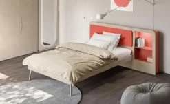 Cameretta in laminato opaco Cameretta letto a terra 02 Mistral scontata a PREZZI OUTLET