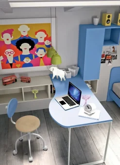 Cameretta in legno Composizione 9 San martino mobili scontata a PREZZI OUTLET