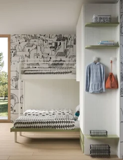 Cameretta in legno Room159 Collezione esclusiva scontata a PREZZI OUTLET