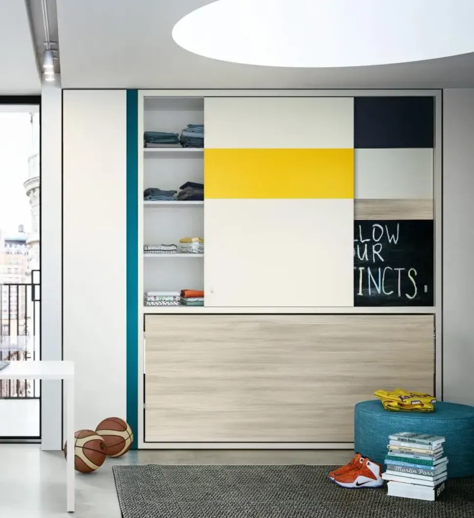 Cameretta Kali 2200 Clei letti a terra in offerta