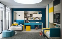 Cameretta Kali 2200 Clei letti a terra in offerta