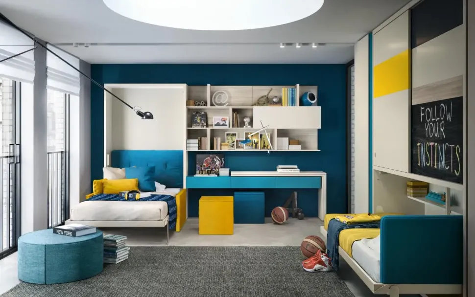 Cameretta Kali 2200 Clei letti a terra in offerta