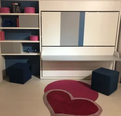 Cameretta Kali duo board 2200 Clei con letti a scomparsa in Offerta Outlet