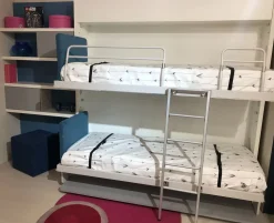 Cameretta Kali duo board 2200 Clei con letti a scomparsa in Offerta Outlet