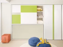 Cameretta Kali ponte Clei con letto a ponte a prezzo Outlet