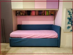 Cameretta Kids 1 Moretti compact camerette letti a terra in offerta