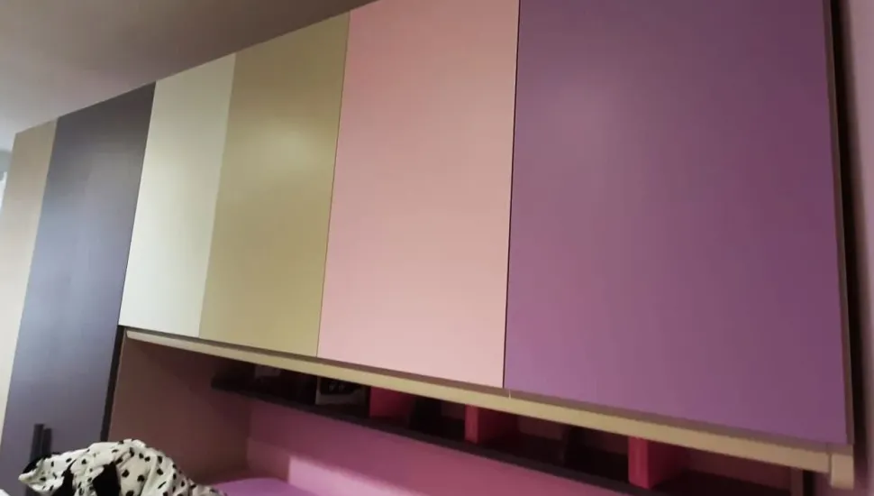 Cameretta Kids 1 Moretti compact camerette letti a terra in offerta