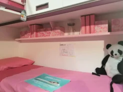 Cameretta Kids Moretti compact con letto a soppalco a prezzo Outlet