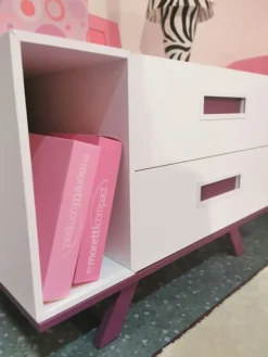 Cameretta Kids Moretti compact con letto a soppalco a prezzo Outlet