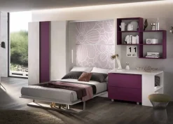 Cameretta Letto fiore Duebitalia con letti a scomparsa in offerta