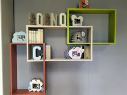 Cameretta Libreria over rise Doimo cityline senza letto scontata