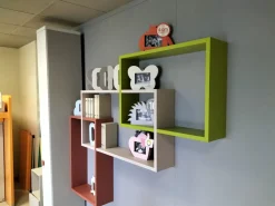 Cameretta Libreria over rise Doimo cityline senza letto scontata