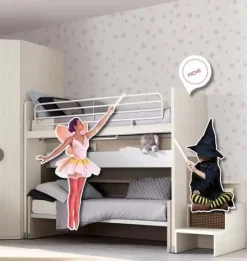 Cameretta Luna Doimo Cityline: laminato opaco, prezzo scontato!