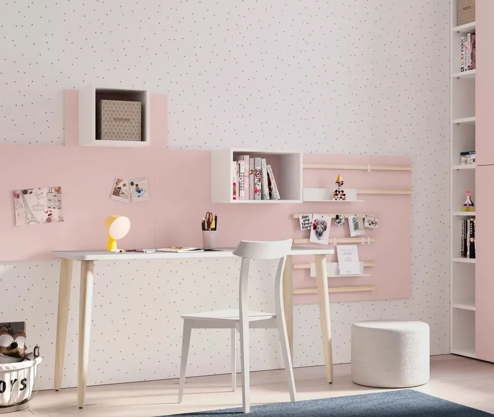 Cameretta Momenti 02 Febal con letto a terra in offerta