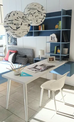 Cameretta Nicole Doimo cityline in laminato opaco a prezzo Outlet