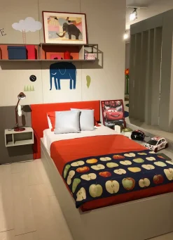 Cameretta Nidi Battistella letti a terra in offerta