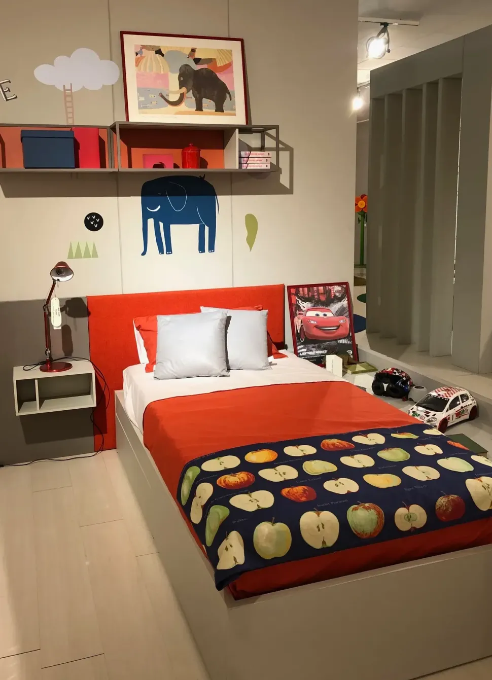 Cameretta Nidi Battistella letti a terra in offerta