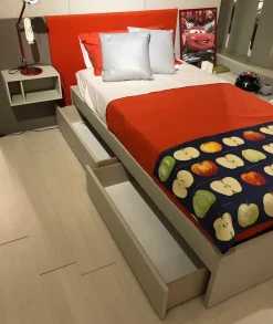 Cameretta Nidi Battistella letti a terra in offerta