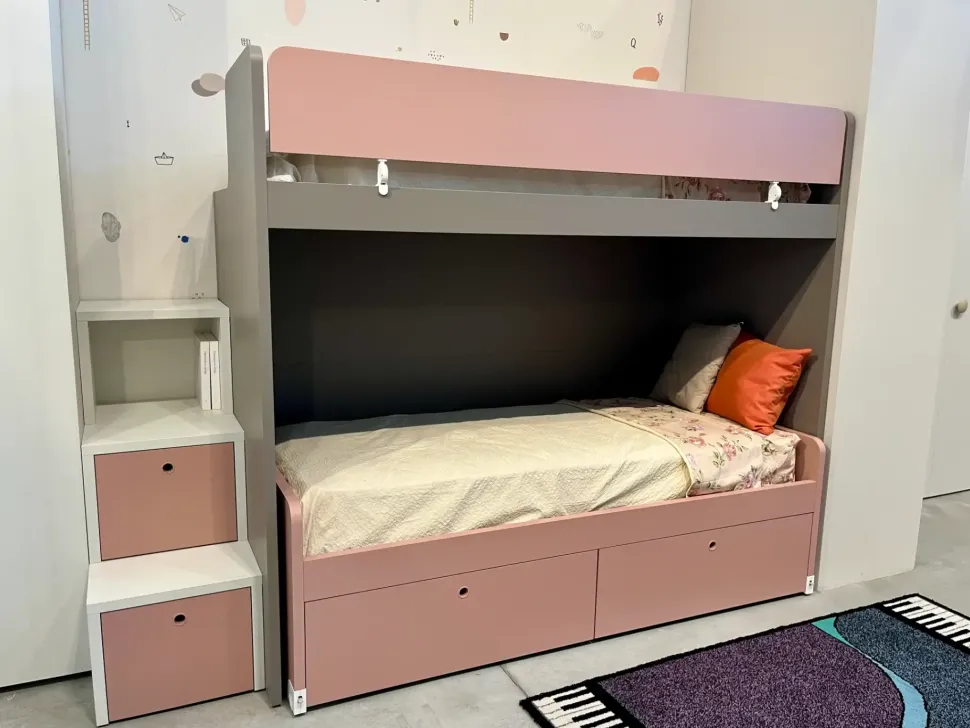 CAMERETTA Nidi Cameretta nidi con letto a castello SCONTATA a PREZZI OUTLET