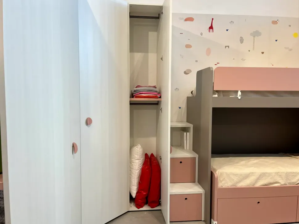 CAMERETTA Nidi Cameretta nidi con letto a castello SCONTATA a PREZZI OUTLET