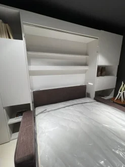 Cameretta Nobu con divano e letto matrimoniale Clever SCONTATA