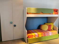 Cameretta Nuvola  Nidi con letto a castello scontata