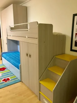 Cameretta Oliver Zg mobili con letto a castello scontata