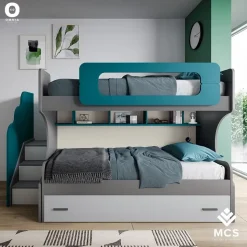 Cameretta Omnias Gruppo silwood letti a terra in Offerta Outlet