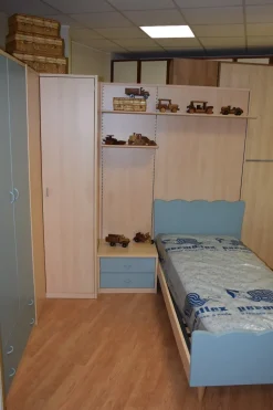 CAMERETTA Polo faggio e verde ghiaccio Battistella a PREZZI OUTLET