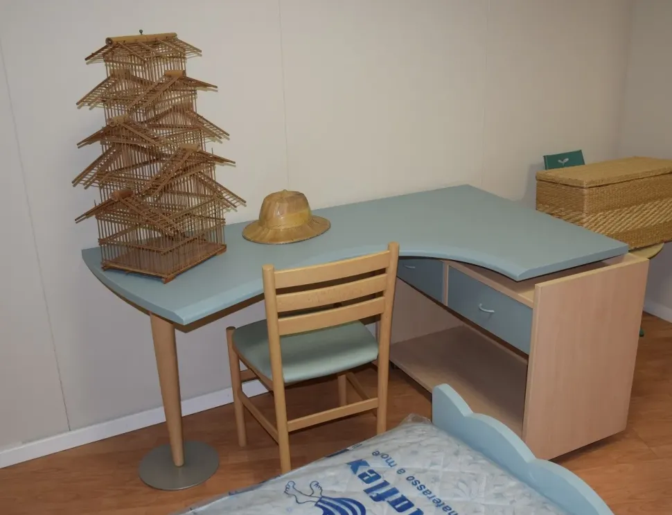 CAMERETTA Polo faggio e verde ghiaccio Battistella a PREZZI OUTLET