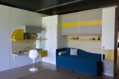 Cameretta Qik Doimo cityline con letto a ponte in Offerta Outlet