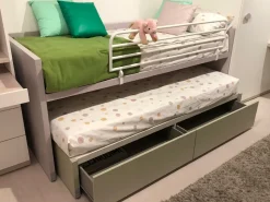 Cameretta Qik Doimo cityline con letto a soppalco scontata