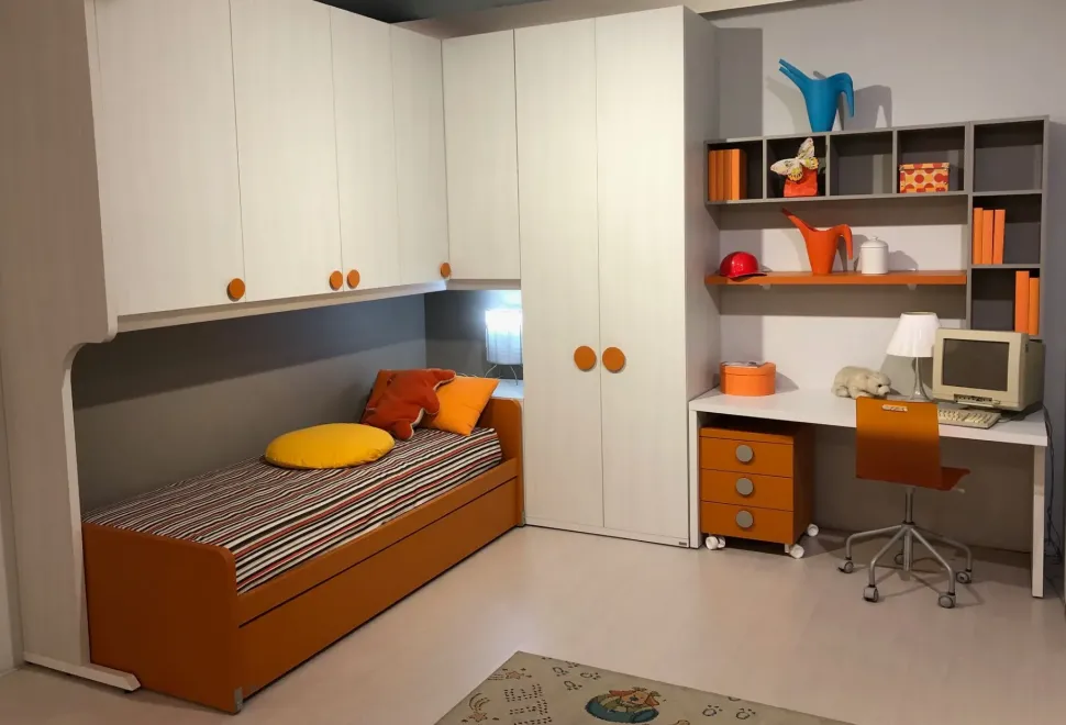 Cameretta Qik Doimo cityline con letto a ponte in offerta approfittane ora!