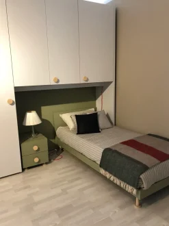 Cameretta Ribe Erba mobili letti a terra scontata