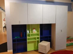 Cameretta Rolly Erba mobili senza letto scontata
