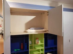 Cameretta Rolly Erba mobili senza letto scontata