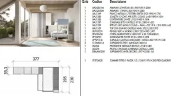 Cameretta Room163 Collezione esclusiva in legno in Offerta Outlet