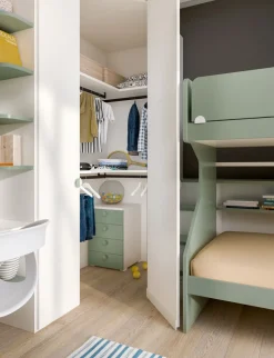 Cameretta Room164 Collezione esclusiva con letto a castello scontata