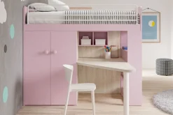 Cameretta Room165 Collezione esclusiva con letto a soppalco scontata