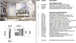 Cameretta Room169 Collezione esclusiva con letto a soppalco in offerta