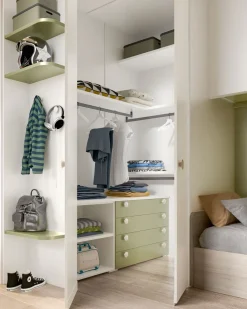 Cameretta Room141 Collezione esclusiva in laccato opaco a prezzo scontato