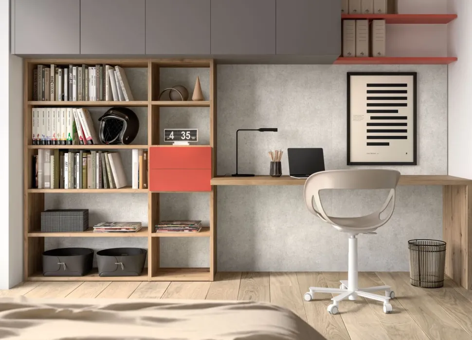 Cameretta Room102 Zg mobili con letto una piazza e mezza in offerta