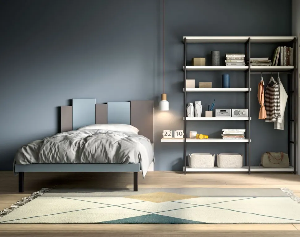 Cameretta Room112 Zg: mobili in laminato materico, prezzo scontato!