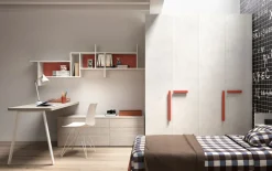 Cameretta Room123 Zg mobili letti a terra in Offerta Outlet