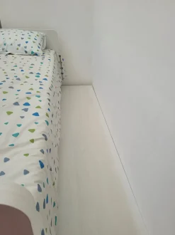 Cameretta Roy e kubo Doimo cityline con letto a castello scorrevole a prezzo Outlet